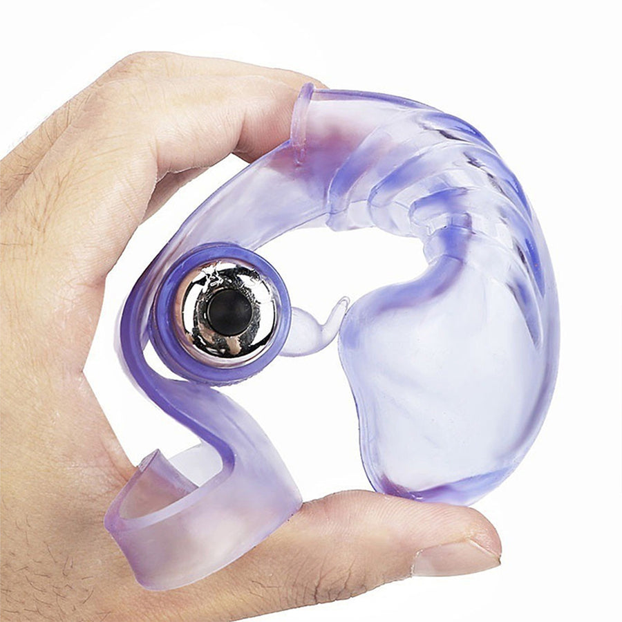 Finger Vibrator Vagina Clitoris Stimulator Massager Tongue Female Adult Sex Toys