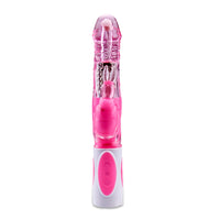 Double Rabbit Female Adult Sex Toy Vibrator G-Spot Dildo Clit Anal Massager Pink