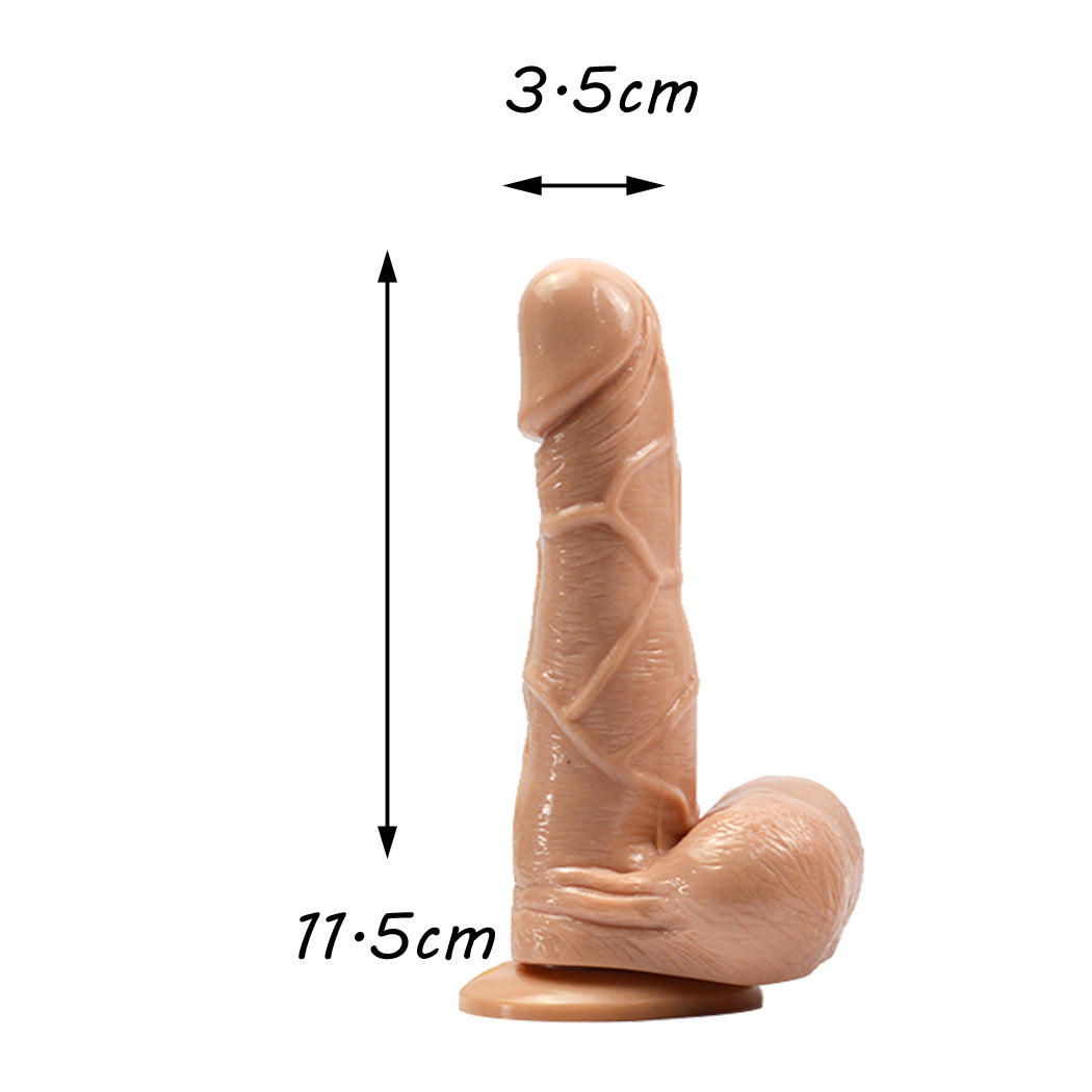 Vibrating Dildo Dong Realistic Penis Cock Suction Cup Adult Gay Women Sex Toy S