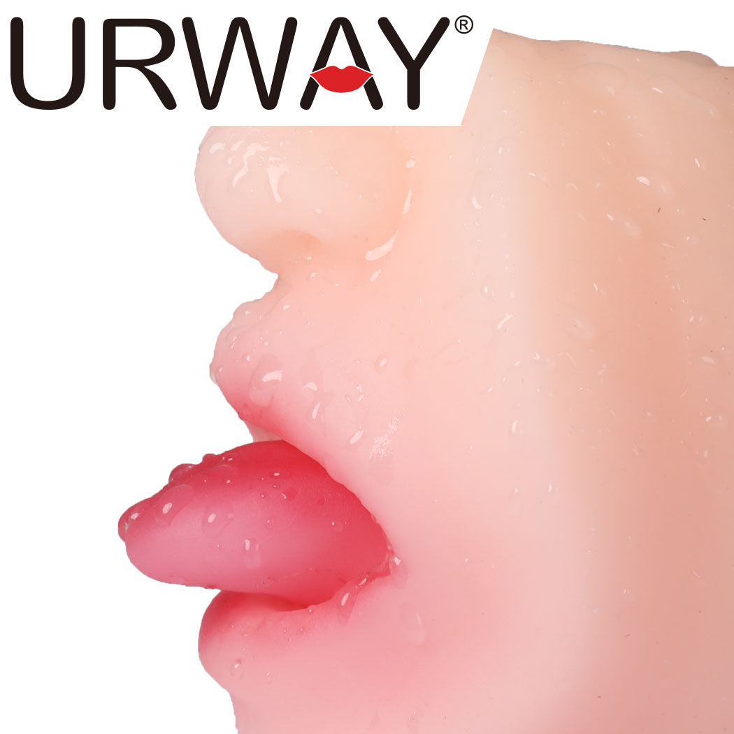 Urway Masturbator Masturbation Cup Oral Vagina Soft Hand Held Adults Sex Toy