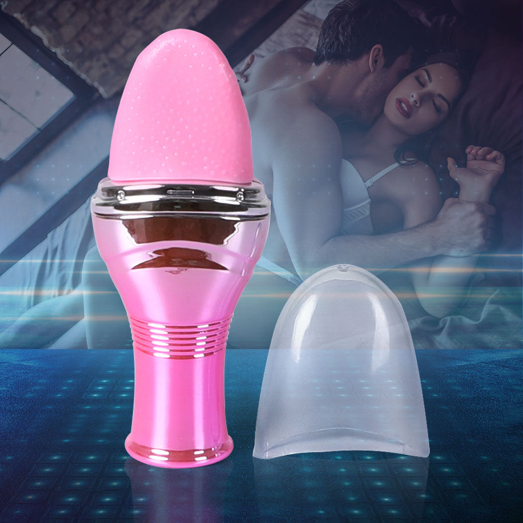 Licking Tongue Vibrator Sex Toy GSpot Oral Rechargeable Clit Multispeed Massager