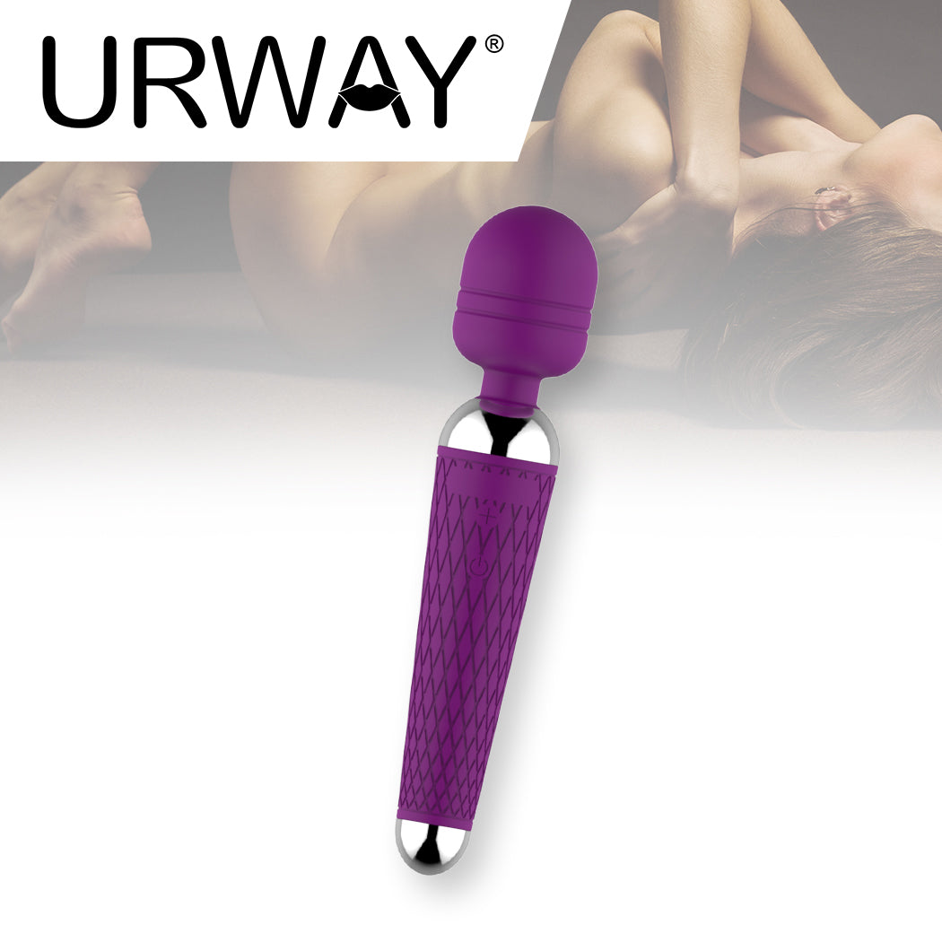 Urway Vibrator Rechargeable Dildo Wand Clit Stimulator Female Adult Sex Toys